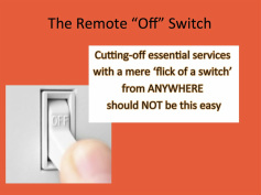Demand Response with Remote Off Switch