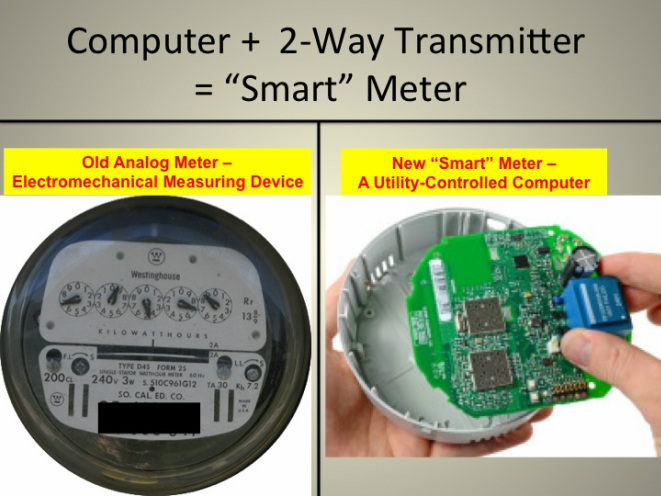 Analog vs. Smart Meter